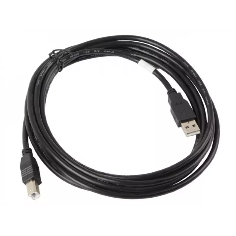 Cabo USB Lanberg CA-USBA-10CC-0030-BK 3 m USB 2.0 USB B preto (CA-USBA-10CC-0030-BK)
