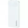 Powerbank portátil usams PB80 10000mAh 20W PD branco