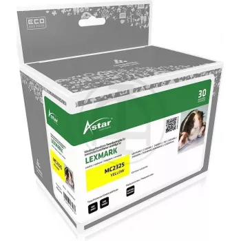 ASTAR AS20343 ASTAR LEXMARK C232HY0 MC Toner - amarelo HC reconstruído 2300 páginas (AS20343)