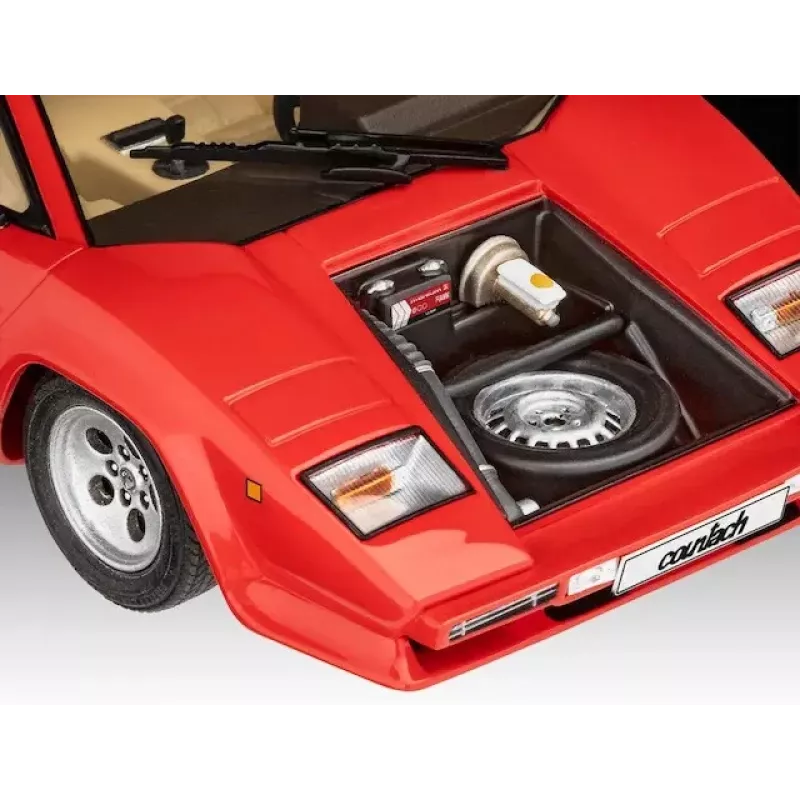 Modelo em plástico Lamborghini Countach LP500 1/24