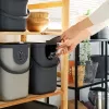 Rotho Albula contentor para separação de resíduos, 25 l, cappuccino