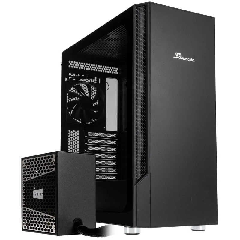 Caixa de computador Seasonic Arch Q503 Midi Tower preto