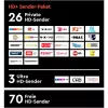 Cartão HD plus HD+ incl. 12 meses pacote de canais HD+