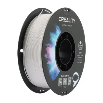 Bobina de filamento Creality TPU 1,75 mm branco 1 kg (modelo 3301040033)