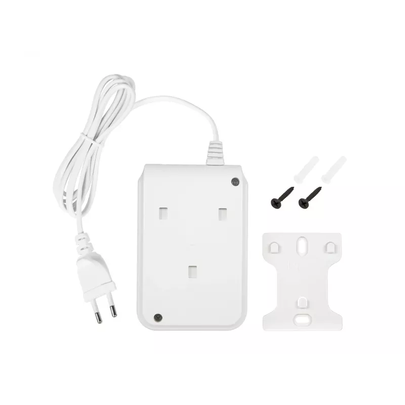 Detetor de monóxido de carbono e gás BLOW TGC30 WiFi Tuya — LCD, 85 dB, com fios, montagem à superfície, branco