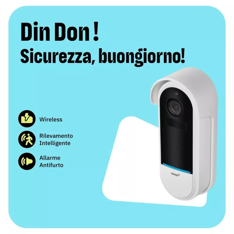 Câmara de segurança IP omajin by Netatmo OWC-01-EU Wi-Fi 4