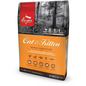 Orijen Cat & Kitten comida seca para gatos Frango, Peixe, Peru 340 g