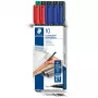 Marcadores de fibra Staedtler 318 B10
