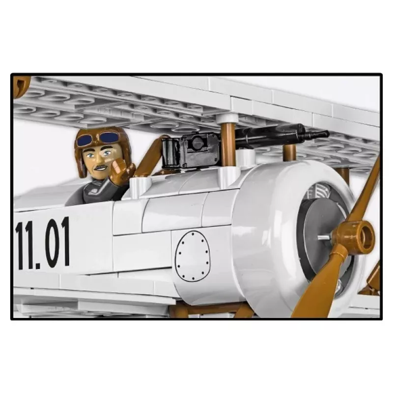 Cobi Conjunto de blocos de construção Nieuport 17 C.1 kit de modelismo de 274 peças