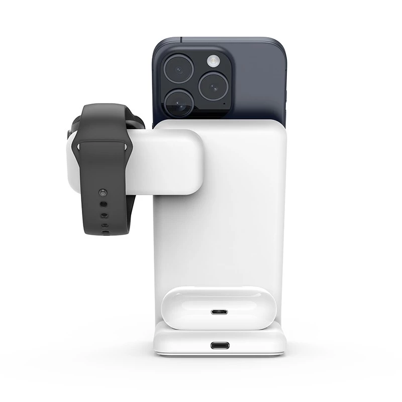 Carregador sem fios 3-em-1 MagSafe para iPhone, Apple Watch e AirPods Crong