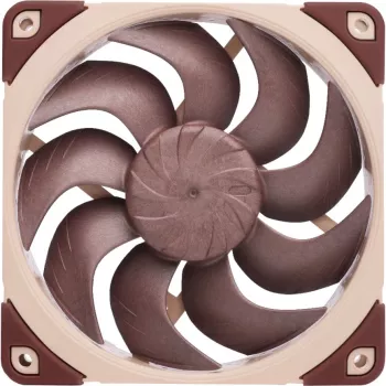 Ventoinha de caixa Noctua NF-A12x25 G2 LS-PWM 120 mm com ligação PWM, compatível com adaptador Low-Noise
