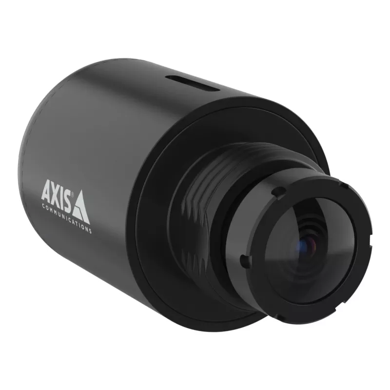 Unidade de sensor AXIS F2107-RE — CMOS 1/2,78 polegadas, ligação de objetiva M12, colocação universal, 30×58×30 mm, preto