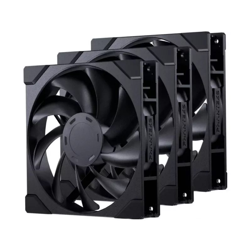 Ventoinha para caixa Phanteks M25 Gen2 140mm PWM - pack de 3, preta
