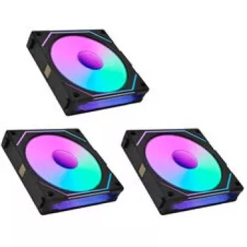 LIAN LI UNI FAN SL-INF 120 ARGB Reverse Blade pack de 3 - preto