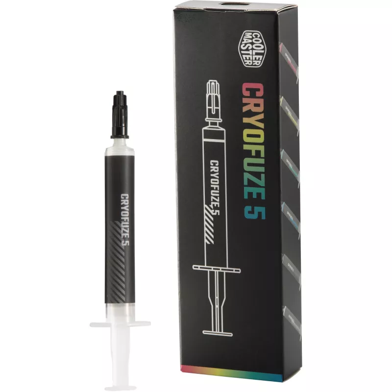 Pasta térmica Cooler Master CRYOFUZE 5 WHITE 3g – Pasta térmica de alta condutividade para CPU/GPU