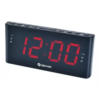 Denver CPR-710 despertador digital preto