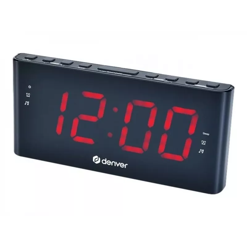 Denver CPR-710 despertador digital preto