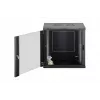 Armário para montagem na parede DIGITUS Dynamic-N 12U, 600x450 mm (LxP), IP20, fechadura com chave, desmontado