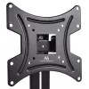Suporte de parede para TV MACLEAN MC-451 com prateleira e inclinação ajustável, VESA 75x75–200x200 mm, até 20 kg, para ecrãs de 15