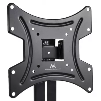 Suporte de parede para TV MACLEAN MC-451 com prateleira e inclinação ajustável, VESA 75x75–200x200 mm, até 20 kg, para ecrãs de 15