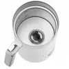 Espumador de leite automático Adler AD 4494 Metallic White — 130 ml de espuma, 300 ml de aquecimento, 500 W