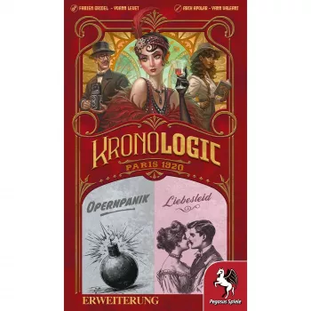 Kronologic - Paris1920: Liebesleid & Opernpanik, expansão de jogo de tabuleiro