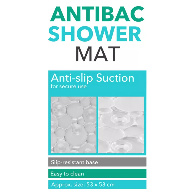 Tapete de duche Beldray LA032685UFFEU7 antimicrobiano antiderrapante