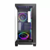 Caixa de PC MODECOM Volcano Stellar 5F ATX Midi Tower, vidro temperado, 5 ventoinhas pré-instaladas, USB‑C, suporta microATX/ATX, GPU máx. 420 mm, altura do cooler da CPU 175 mm