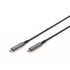 DIGITUS Cabo de ligação AV AOC USB-C 10m 4