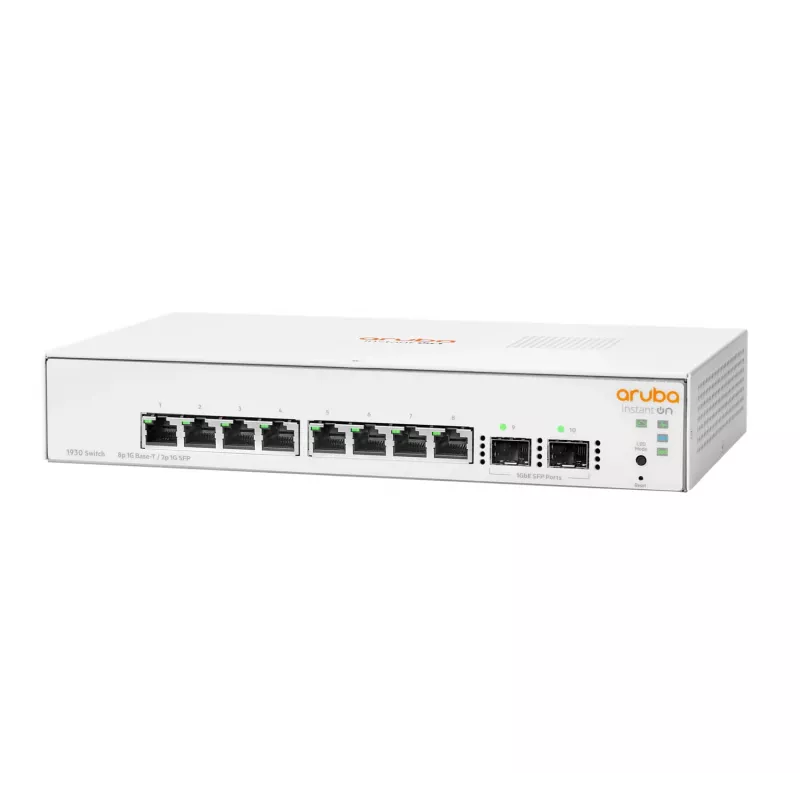 HPE Aruba Networking Aruba Instant On 1930 Managed L2+ Gigabit Ethernet (10/100/1000) 1U branco