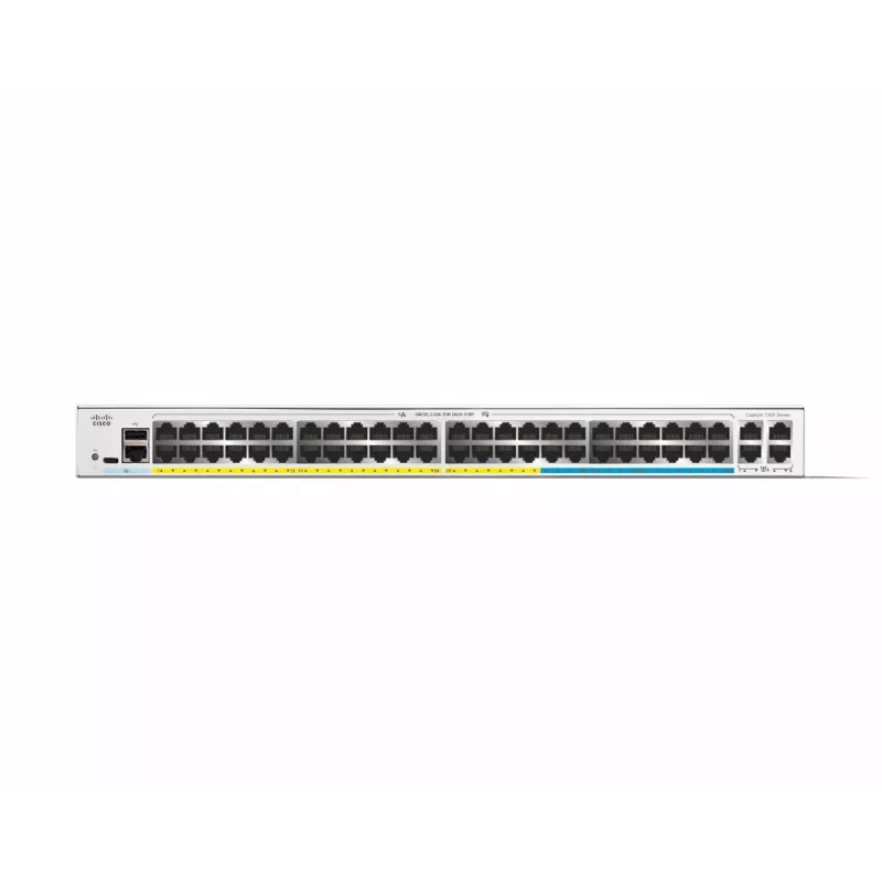 Switch gerido Cisco Catalyst C1300-48MGP-4X L2/L3 Gigabit Ethernet PoE