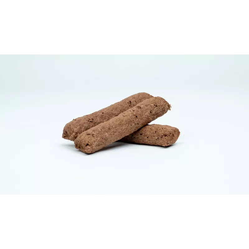 Petiscos para cães TufTuf Meaty Sticks com Porco 70 g – snack de mastigar macio para treino, sem cereais, sem glúten, sem açúcar