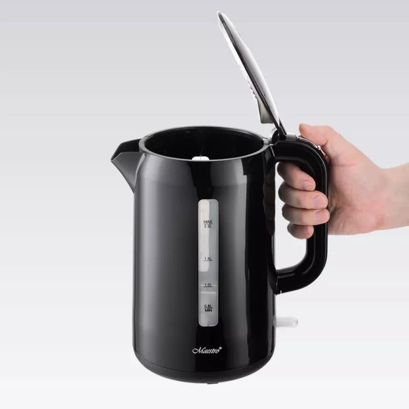 Chaleira elétrica Maestro MR-022 2,2 L 2200 W (MR-022-BLACK) preto