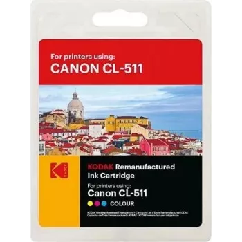 185C051113 KODAK CAN. MP230 TINTE COL 2972B001/CL511 244 páginas 12ml (185C051113)