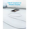 Cabo USB Anker 322 1,8 m USB A USB C branco