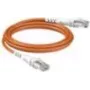 Cabo de patch RJ45 Patchsee ThePATCHCORD Cat. 6A, U/UTP, extra fino, laranja, 0,15 m (TPC-OR-U/0.5)