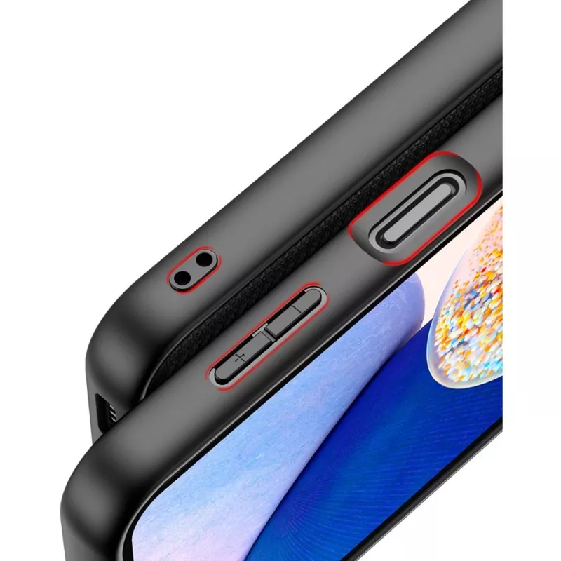 StyleShell NYLO, capa de telemóvel Preta, Samsung Galaxy A15 5G / A15 4G