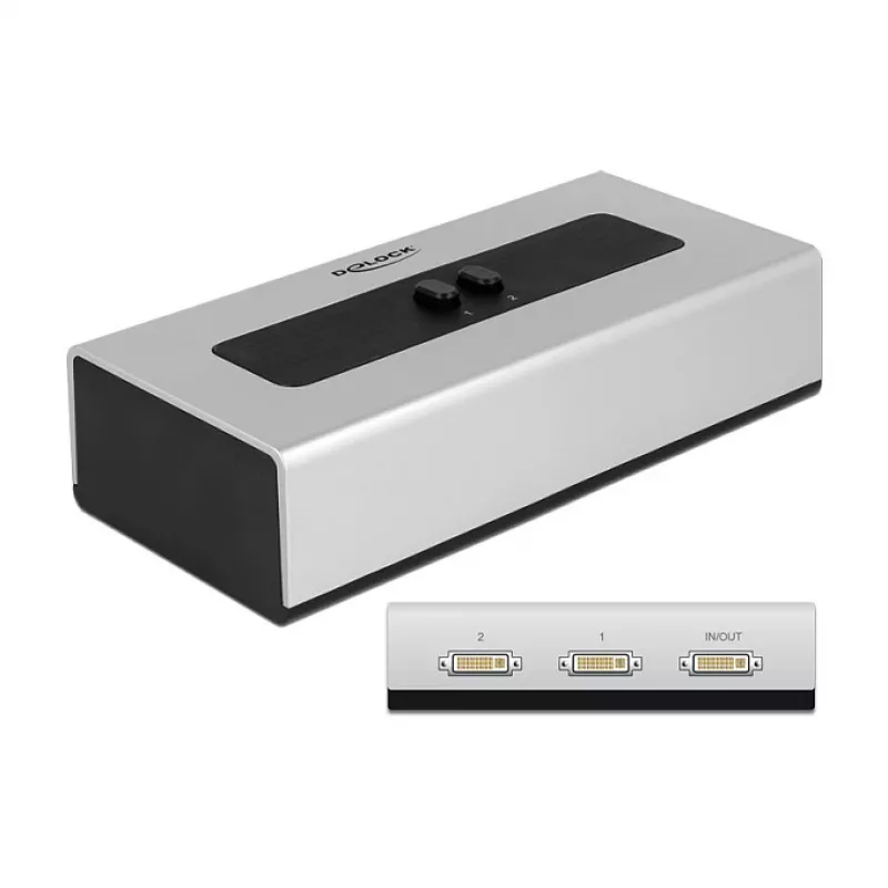 Comutador de vídeo DVI DeLOCK 87664