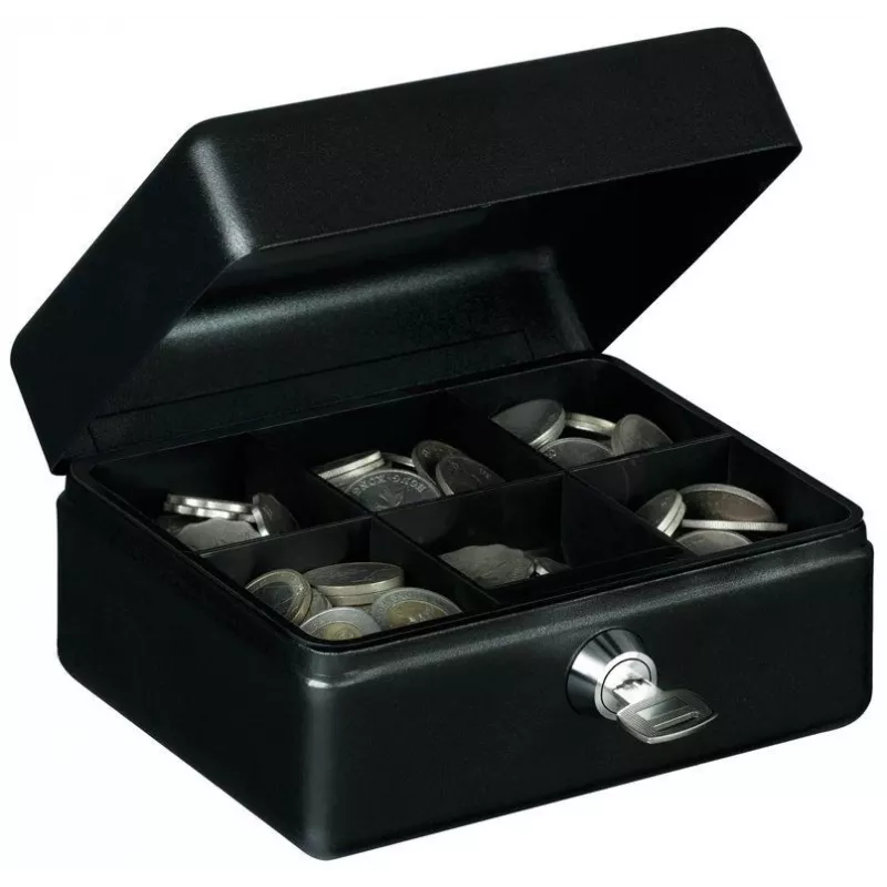Caixa de dinheiro YALE HOME YCB/090/BB2 com fechadura de segurança e design compacto