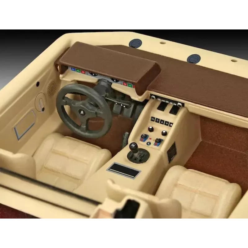 Modelo em plástico Lamborghini Countach LP500 1/24