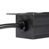 LogiLink - Unidade de distribuição de energia (montagem em rack) - 3500 Watt - entrada CEE 7/7 - saídas: 8 (2 x USB, 8 x CEE 7/7) - 1U - 4