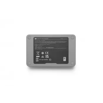 Hub de carregamento de bateria DJI CP.FP.00000274.01 — compatível com baterias DJI, cinzento, entrada 5–20 V, saída 5 V 2 A