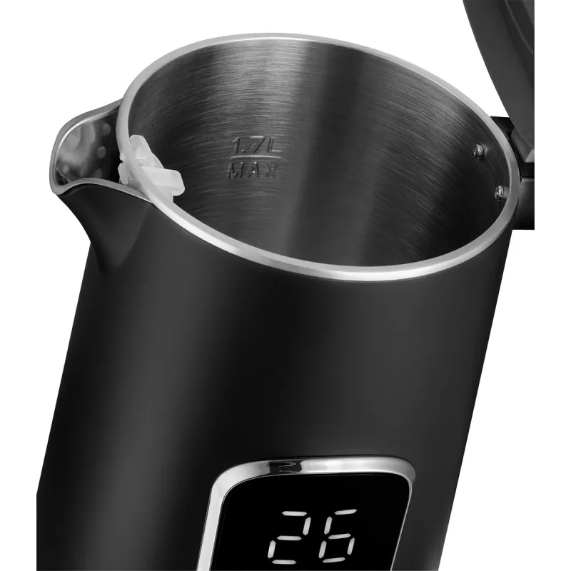 Chaleira elétrica Concept Solution RK3385 com controlo de temperatura, capacidade 1,7 L