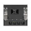 Patch panel DELOCK Mini Desktop RJ45 4 portas Cat.6A blindado preto, metal, 90×22×93 mm