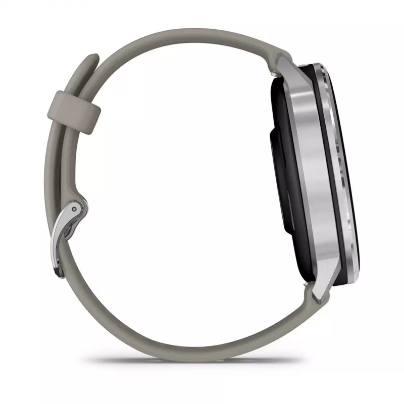 Smartwatch Garmin Venu 4 1.4 polegadas AMOLED GPS Wi-Fi 45mm prateado