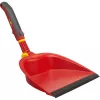 Pá de lixo WOLF-Garten BK-M 25 cm vermelha/cinzenta — pá de lixo de exterior para jardim, compacta com 25 cm de largura