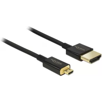 Cabo HDMI DeLOCK HDMI-A/HDMI Micro-D 1 m