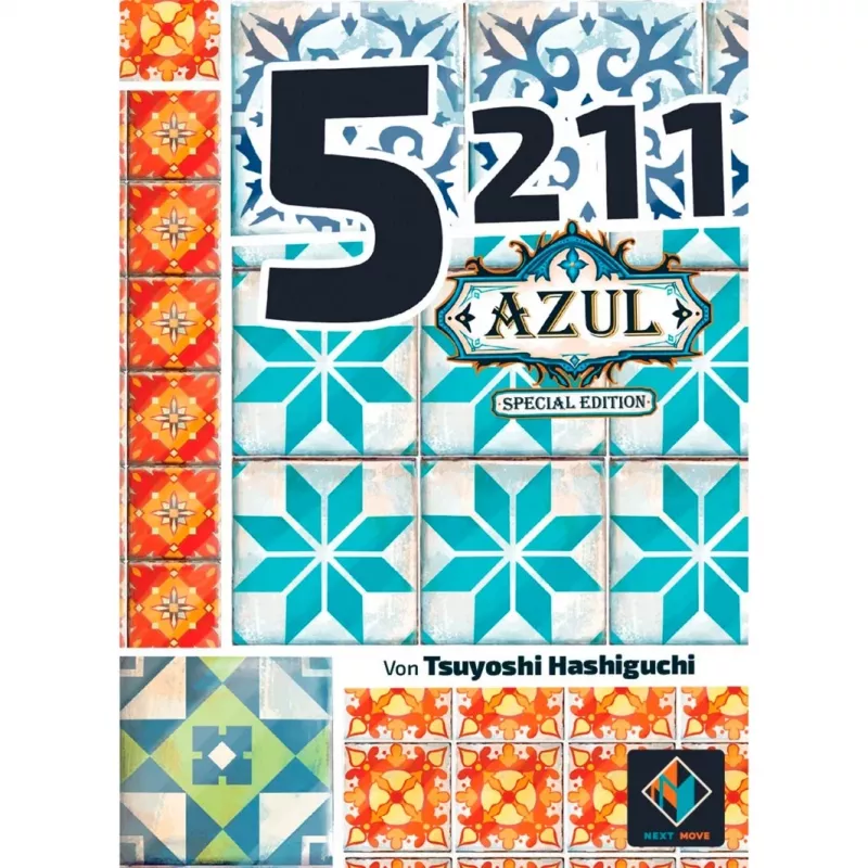 5211: Azul edição especial, jogo de cartas