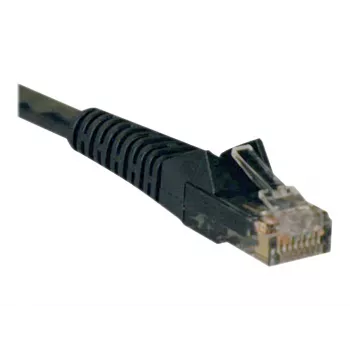 Cabo Ethernet Gigabit Cat6 Snagless Molded (UTP) Eaton Tripp Lite Series (RJ45 M/M), PoE, preto, 1,52 m - cabo de rede - RJ-45 (M) para RJ-45 (M) - 1,52 m - UTP - CAT 6 - Molded