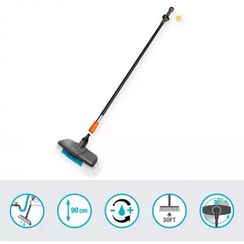 Pistola de pulverização de água para jardim Gardena 18826-20 plástico verde cinzento laranja largura 270 mm altura 1010 mm